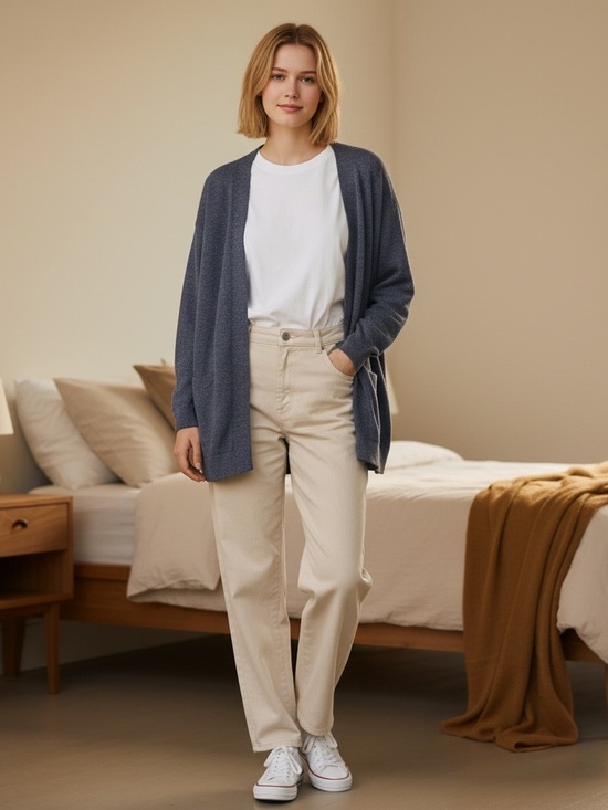 GAP Sweaters - GAP Open-Front Navy Blue Knit Women's Cardigan